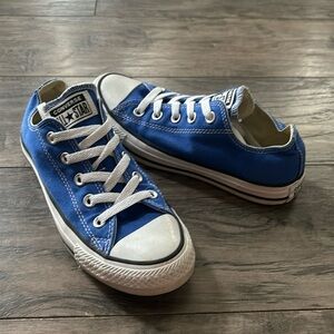 Bright blue converse